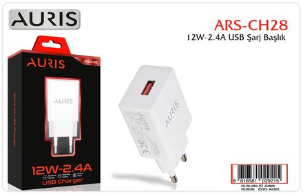 Auris CH28 12W Usb Başlık